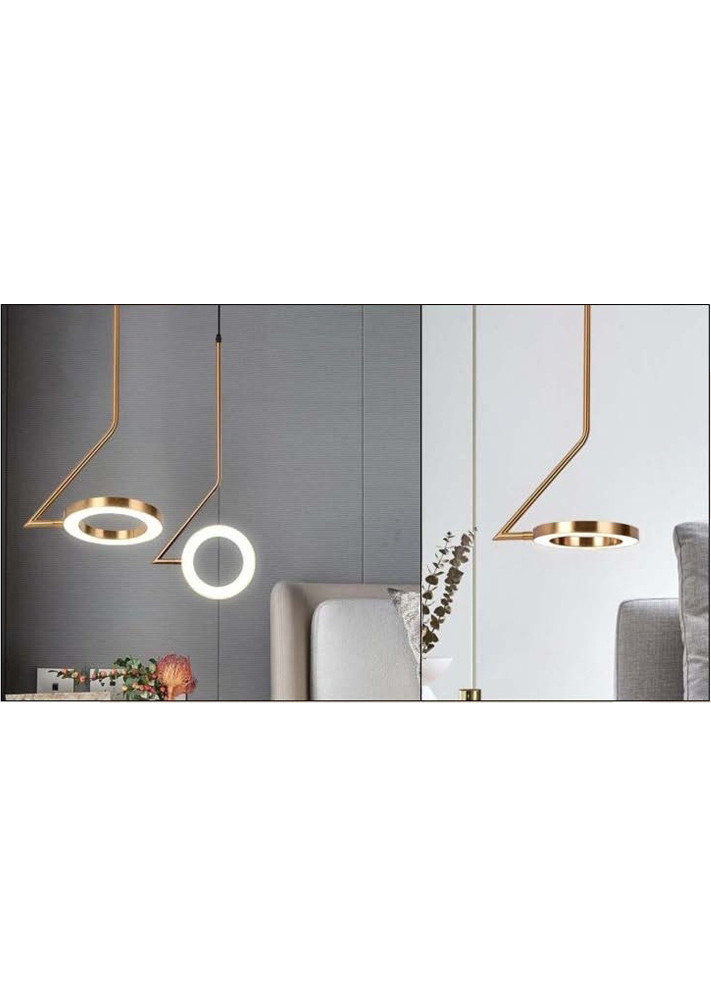 Beyond Lights - Gold Ring Pendant- GL